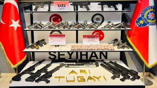 Adana’da operasyon ve denetimlerde ruhsatsız 97 silah ele geçirildi