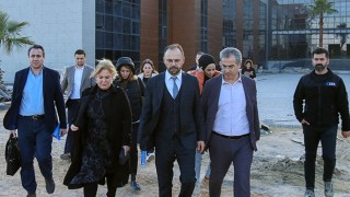 Antalya İl Sağlık Müdürü Ekingen, Döşemealtı’nda şantiyeleri gezdi