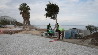 Antalya’da 2. Etap Konyaaltı Sahil Projesi’nde çalışmalar sürüyor