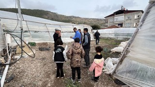 Antalya’da hortum seralara zarar verdi