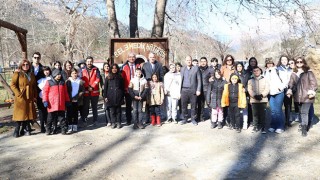 Depremzede çocuklar, Belemedik Tabiat Parkı’nı gezdi