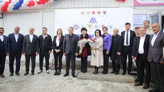 Hatay’da Mehmet Akif İnan Vakfı öncülüğünde yaptırılan anaokulu açıldı