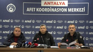 Antalya’daki şiddetli yağışta bin 948 dekar tarım alanının zarar gördüğü belirlendi