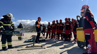 Burdur’da olası afetlere hazırlık için arama kurtarma ekibi ”BAK” kuruldu