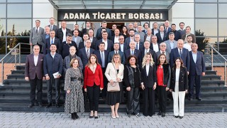 Büyükşehir Belediye Başkan adayı Kocaispir’den Adana Ticaret Borsasına ziyaret