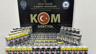 Hatay’da 680 paket gümrük kaçağı sigara ele geçirildi