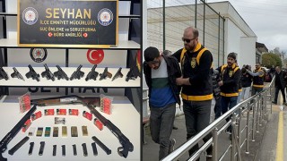 Adana’da 13 ruhsatsız silah ele geçirildi