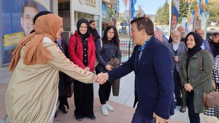 AK Parti Antalya Milletvekili Çelik, Elmalı’da ziyaretlerde bulundu