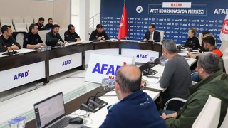 Hatay’da sağanak nedeniyle kriz masası oluşturuldu