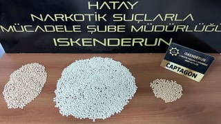 İskenderun’da 3 bin 995 uyuşturucu hap ele geçirildi