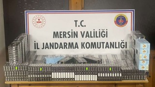 Mersin’de sigara kaçakçılığı iddiasıyla 2 şüpheli yakalandı