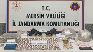 Mersin’de uyuşturucu operasyonunda bir şüpheli yakalandı