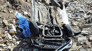 Alanya’da dereye yuvarlanan otomobilin sürücüsü öldü
