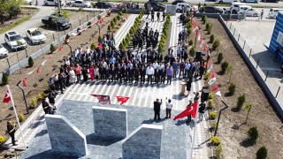 Hatay’da Şehitler Parkı düzenlenen törenle açıldı