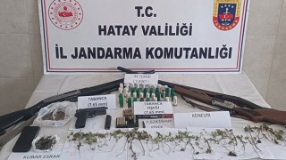 Hatay’da uyuşturucu operasyonlarında 13 şüpheli yakalandı