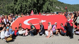 Kaş’ta Likya Su Yolu Yürüyüşü ve Patara Yörük Göçü düzenlendi