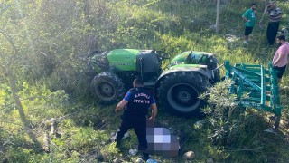 Osmaniye’de devrilen traktörün sürücüsü hayatını kaybetti