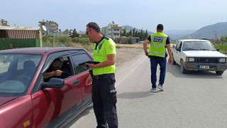 Samandağ’da trafik denetiminde 6 sürücüye ceza uygulandı