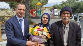 Tarsus Kaymakamı Mehmet Ali Akyüz’den şehit ailelerine ziyaret