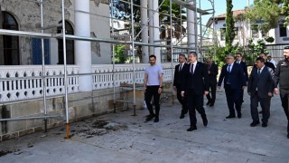 Vali Yılmaz, Büyük Cami Restorasyonunu İnceledi