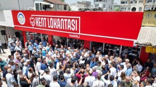 Kent Lokantası, Kadirli’de Açıldı