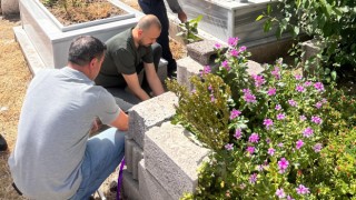Mezarlıklarda ağaçlandırma çalışması başladı