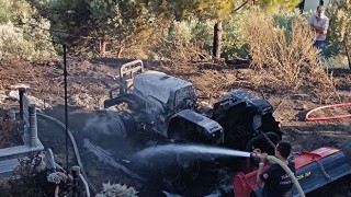 Hatay’da çıkan yangınlar söndürüldü