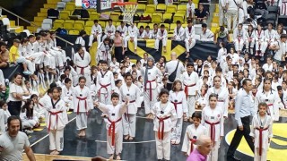 Osmaniyeli Tekvandocuların Kuşak Sınavı Heyecanı