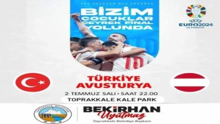 Türkiye- Avusturya Karşılaşması Dev ekranda İzlenecek