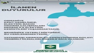 Belediye, Vatandaşları Tedbirli Olmaya Çağırdı
