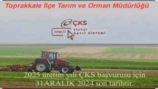 Çiftçiler Dikkat: 2025 ÇKS Başvuruları Devam Ediyor