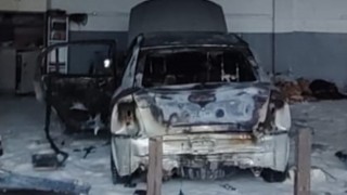 Isparta’da otomobilin LPG tankı patladı, 2 kişi yaralandı