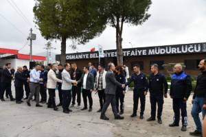 Başkan Çenet Belediye Personeli İle Bayramlaştı