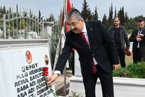 Osmaniye'de 18 Mart Çanakkale Zaferi'nde Şehitler Dualarla Anıldı