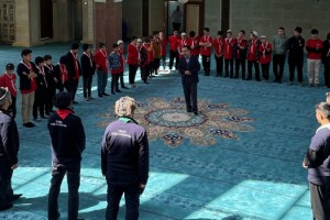 Osmaniye’de Diyanet İzcileri Çamlıkevleri Camii’nde İtikafa Girdi