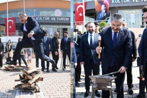 Osmaniye'de Nevruz Coşkusu: Vali Yılmaz Nevruz Ateşini Yaktı