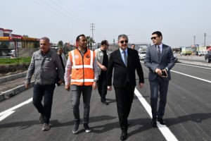 Vali Yılmaz, Toprakkale Yol Kavşağı’nda İncelemelerde Bulundu
