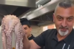 Osmaniye Belediye tesislerinde Menüye "Ahtapot" Eklendi