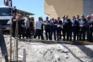 Osmaniye’de Afetzedeler İçin Ahırların Temeli Atıldı.
