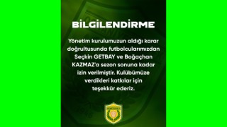 Osmaniyespor’da İki Futbolcuyla Yollar Ayrıldı