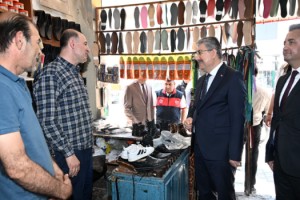 Vali Yılmaz, Osmaniye’de esnaf ziyareti yaptı