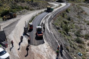 Zorkun Yolunda Asfalt Çalışmaları Başladı