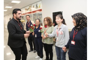Başhekim Koçer’den Sağlık Personeline 1 Mayıs Jesti