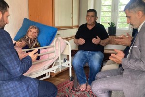 İlçeye Atanan Müftü 'den İlk Ziyaret Şehit Annesi Oldu