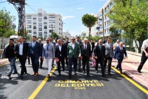 O Mahallede Altyapı ve Üstyapı Çalışmaları Tamamlandı