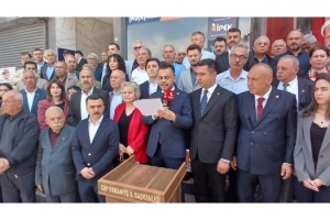 Osmaniye CHP'den Özgür Özel Tepkisi "Korkuyu Yenecek Halktır"