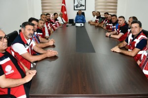 AKUB Gönüllüsü Öğretmenler Kaymakam Dolu’yu Ziyaret Etti