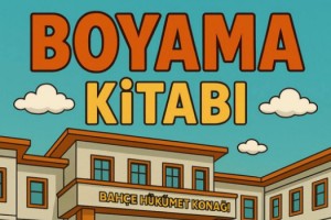 Bahçe Kaymakamlığı'ndan Yapay Zeka Destekli Boyama Kitabı