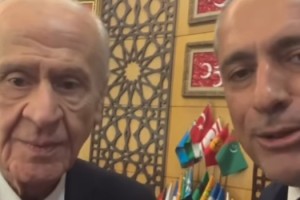 Çenet, Devlet Bahçeli ile Ankara'da bir araya geldi
