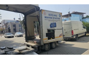 Gezici Araç Muayene İstasyonu Toprakkale'de Hizmette